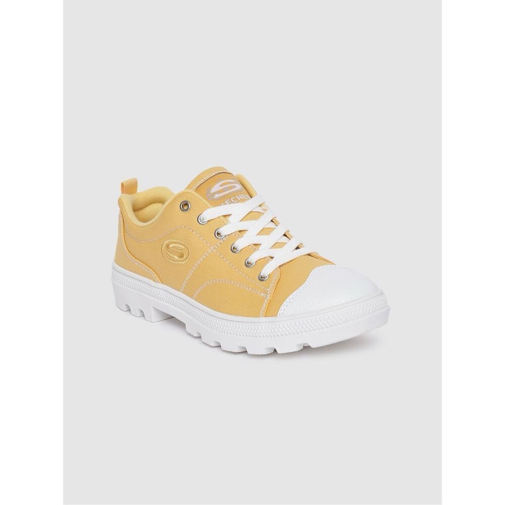 Skechers Women’s Y2K Vintage Inspired Yellow Roadies True Root Sneakers